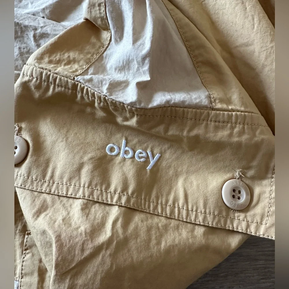OBEY Dylan color-block wide-leg cargo pants - Size Small - Picture 5 of 5